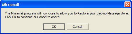 Restore secure email confirmation.